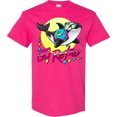 thumbnail image 3 of Inktastic Go Retro Orca Wearing Salmon Fish As Hat T-Shirt, 3 of 5
