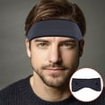 thumbnail image 6 of HOOWIFFY Running Headband Woolen Grey 1Pcs Travel Cold Protection, 6 of 8