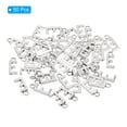 thumbnail image 3 of Letter Charm Pendants, 50 Pcs Character Alphabet Pendant Bulk DIY for Jewelry Making Bracelets, Silvery, E, 3 of 6