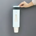 thumbnail image 5 of Cheer.US Cup Dispenser Pull Type Paper Water Disposable Automatic Remover Cup Holder Adhesive Wall Mounted Cup Dispenser for Home Office Hospital, 5 of 7