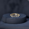 thumbnail image 6 of Rosec Jewels Minimal Lab Grown Diamond Promise Ring for Women - EF-VS Quality Certified - Stackable Ring - Ready to Gift, 10K Yellow Gold, US 3.50, 6 of 7