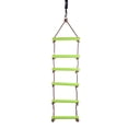 thumbnail image 1 of Child Pyhouse 6 Rungs Rope Climbing Backyard Pyground Toy Green, 1 of 5