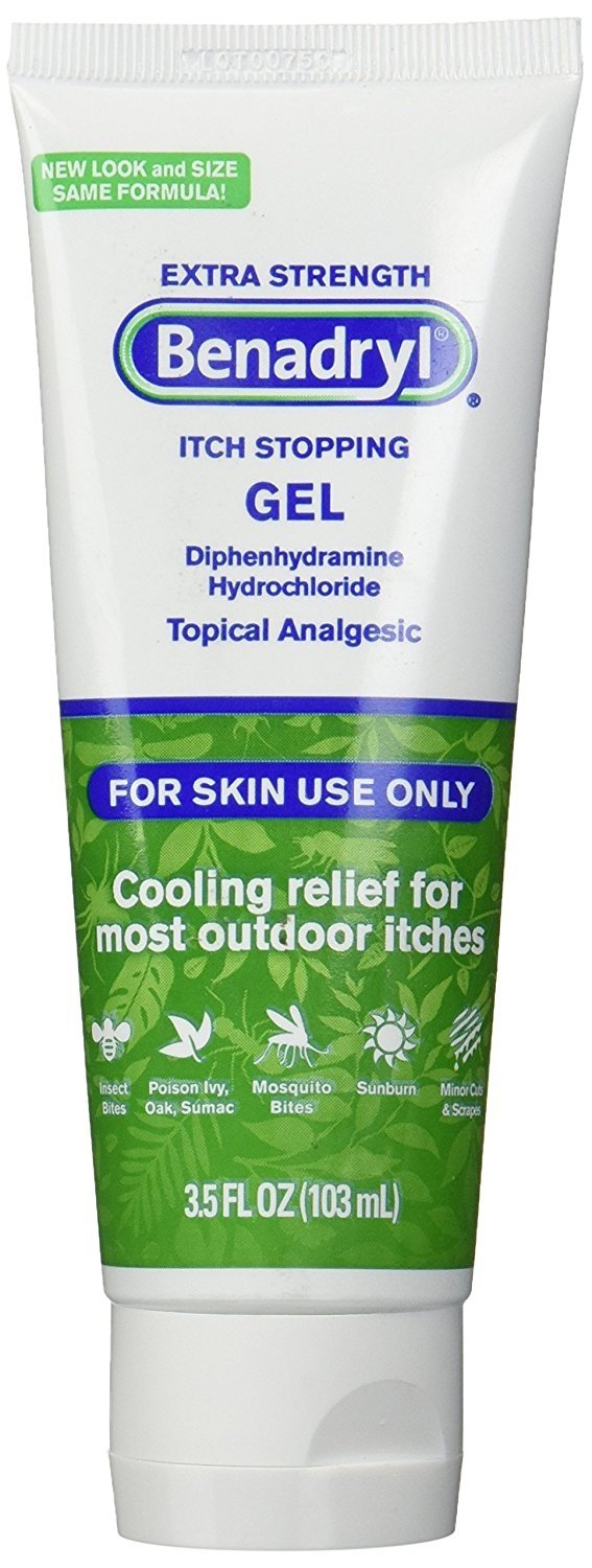 Photo inspiration: Benadryl For Dogs Bug Bite Relief Reference: Benadryl Itch Relief Cooling Gel Topical Analgenics Extra Strength 3