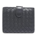 thumbnail image 2 of Pre-Owned Bottega Veneta bi-fold wallet in black intrecciato leather, unisex, h31856g (Good), 2 of 5