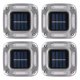 thumbnail image 1 of Yuarrent El paso solar impermeable enciende la instalación fácil para las luces que acampan al aire libre de la seguridad al aire libre al Iluminación y accesorios luz blanca 4 piezas, 1 of 6