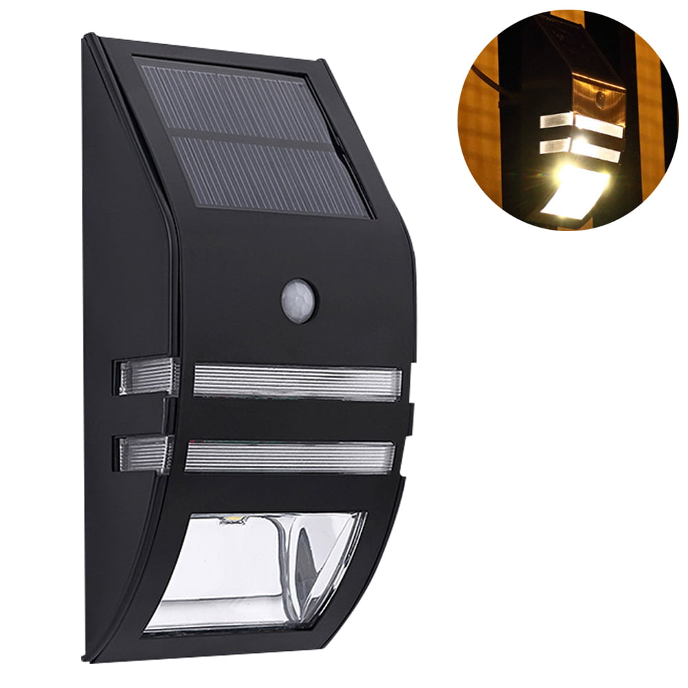 Details about   76LED Waterproof Dual Head Solar Light PIR Motion Sensor Outdoor Yard Wall Lamp 