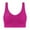 Hot Pink, variant on Everyday Bras for Women Plus Size Rhinestones Print T-Shirt Bra Push up Full Coverage Bralettes Corset Underwear Blue Medium