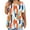 Print-Yellow, variant on Jewelreauty Women Plus Size Summer Tops Casual Notch Neck Short Sleeve Print Tunic Blouses Shirts