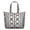 Geometric, variant on Cute and Adorable Puppy Pattern Travel Bag, Dog Print Weekender Duffel with Paw and Bone Design, Lightweight and Stylish Tote