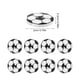 thumbnail image 5 of 50 botones de madera vintage para ropa, botones decorativos con forma de balón de fútbol., 5 of 7