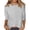 Grey, variant on ZDNIXIAN Womens Long Sleeve Shirts ,Crew Neck Long Sleeve Casual Shirt, Loose Fit Mixed Stripe Pullover Top, Lightweight Relaxed Fit Daily Fashion Tunic