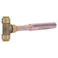 thumbnail image 3 of SharkBite 22630LF, Brass, 1/2 in. Push-to-Connect Tee Pipe Fittings for Water Hammer, 3 of 3