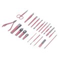 thumbnail image 1 of Juego de cortaúñas, 21 piezas de herramientas de manicura, kit de cuidado de uñas para hombres de alta calidad, kit de cuidado de uñas, diseño a prueba de futuro, 1 of 14