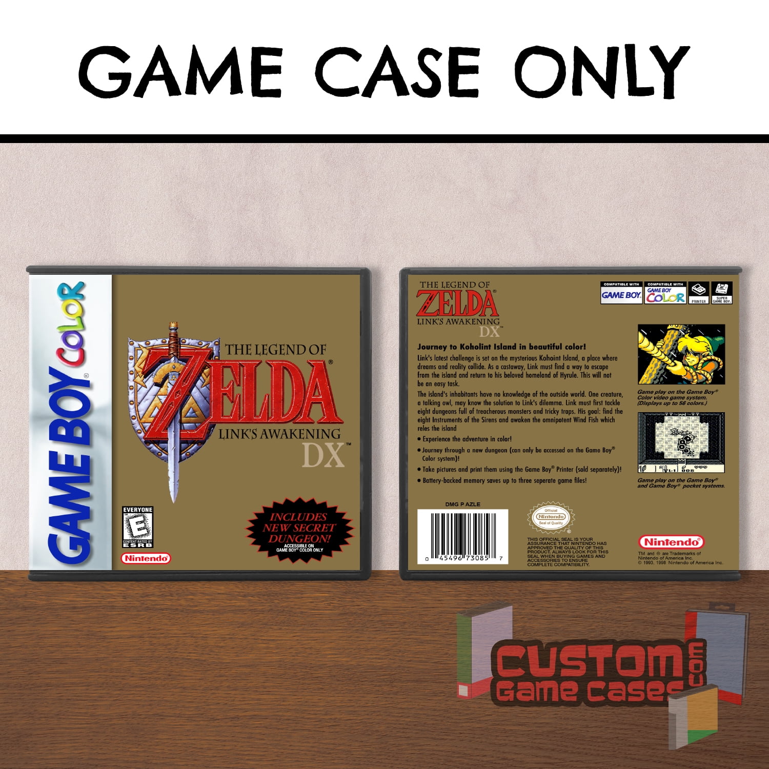Legend of Zelda: Link's Awakening DX (Game Boy Color, 1998) for sale online