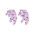 thumbnail image 2 of RUINIXCW Baby Girl 2Pcs Halloween Outfits Long Sleeve Bow Ghost Print Sweatshirt + Pants Set Toddler Clothes, 2 of 9