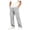 Silver, variant on Boys Cargo Sweatpants with Pockets Elastic Waist Drawstring Baggy Casual Wide Leg Kids Jogger Pants Dark Gray 5-12