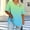 Green, variant on Pohista Womens Tops 2025 V Neck T Shirts for Women Fitted Summer Blouses for Women 2025 Plus Size Womens Short Sleeve Tops Cotton Blend new arrivals
