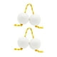 thumbnail image 1 of 2 pares de bolas de arena para agitar a mano, instrumento de percusión maracas. Blanco, 1 of 5