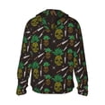 thumbnail image 2 of Picia Pineapples Women's Men's UPF 50+ Sun Protection Hoodie Shirt Long Sleeve SPF Fishing Outdoor UV Hiking Lightweight Shirts-Medium, 2 of 9