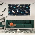 thumbnail image 2 of Zufioo Space Print Holiday Banners, Party Banners, Hanging Flags, Bar Shopping Mall Garden Wall Decorations, Holiday Decoration Supplies-Small, 2 of 8