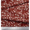 thumbnail image 2 of Soimoi Cotton Poplin Fabric Geometrical Check & Aster Floral Print Sewing Fabric Yard 56 Inch Wide, 2 of 3