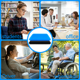 thumbnail image 2 of Gel Seat Cushion for Long Sitting (Super Large & Thick), Soft & Breathable, Gel Chair Cushion for Wheelchair, for Hip Pain, Gel Seat Cushion for Office Chair, 2 of 7