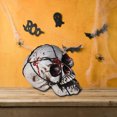 thumbnail image 1 of AYktou Halloween Decorations,Halloween Skeletons Plastic Realistic Fake Simulation Human Skull HeadBone Model Halloween Prop Realistic Mini Skeleton Spooky Halloween Decoration A Skeleton, 1 of 5
