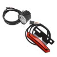 thumbnail image 1 of Bike Front and Rear Light Set, Electric Bike Light Set Easy To Install 24-48V High Brightness Plastic Aluminum Alloy Fine Workmanship  for Scooter, 1 of 7