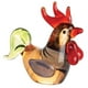 thumbnail image 1 of Figura de gallo de cristal en miniatura, 1 of 1