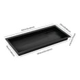 thumbnail image 2 of 2PCS Black 23.42x7.48x1.77in Stepping Stone Concrete Mold Wooden Boards Set Path Patio Path Paver Moulds, 2 of 15
