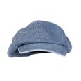 thumbnail image 4 of Sombrero de de mezclilla para mujeres 8 paneles sombrero octogonal para caminar Azul claro, 4 of 8
