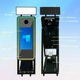 thumbnail image 5 of Photo Booth Machine Portable Mirror Magic Selfie Machine 21.5inch Touch Screen APP Control with Flight Case for Party, 5 of 9