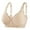 Beige, variant on Sokhug Women's Plus Size Bra,Casual Lace Shaping Cup Plus Size Extra-Elastic Wirefree Underwear