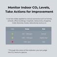 thumbnail image 6 of QP Smart CO2 Indoor Air Quality Monitor Wi-Fi App Alerts HD Display, 6 of 6