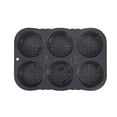 thumbnail image 1 of Silicone Burger Bun Pan with 6 Cavities for Even Baking and Easy Release, 1 of 10