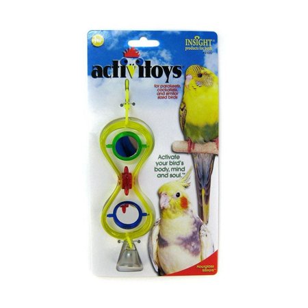 UPC: 0618940310327 | JW Pet Insight Hour Glass Mirror Bird Toy