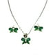 thumbnail image 1 of COLLAR DE MARIPOSA VERDE DE PLATA Y ARETES, 1 of 4