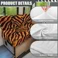 thumbnail image 6 of Yuyamidu Tiger Stripe RV Dinette Cushion Covers 2 Pack Stretch RV Dinette Cushion Slipcover Soft Camper Couch Covers Removable Furniture Protector for RV Camper, 6 of 7