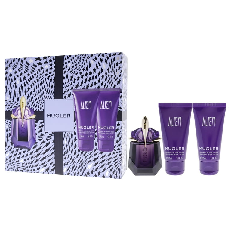 Thierry Mugler Alien Perfume Fragrance, 3 Pc Gift Set for Femmes