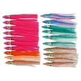 thumbnail image 3 of Taituoti 20Pcs Artificial Octopus Squid Soft Fishing Lures Bait Saltwater Colorful 5-16Cm,10Cm, 3 of 8