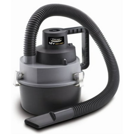 chicago power tools 39605 12-volt wet/dry portable vacuum
