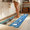 Blue, variant on Kitchen Mats 20x47inch High Pile Rug,Thickened Kitchen Rug Kitchen Rules Theme Rugs Waterproof Non-Slip Rugs Comfort Standing Mat for Kitchen, Laundry Room, Farmhouse Home Decor