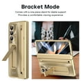 thumbnail image 4 of for Samsung Galaxy Z Fold 4 Case with S Pen Holder and Stylus, Magnetic Hinge Protection Case with Screen Protector Lens Protection Built-in Stand Case for Samsung Galaxy Z Fold 4 5G, Gold, 4 of 8
