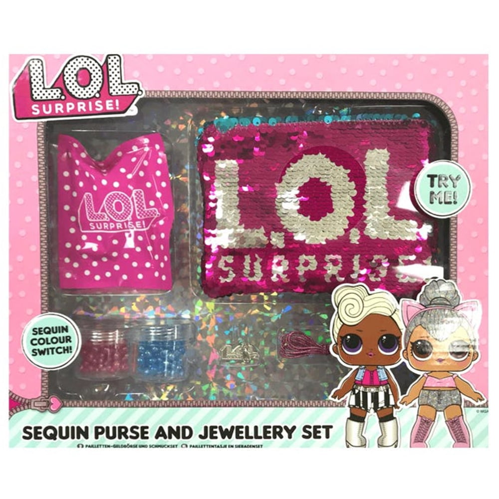 lol surprise sequin purse