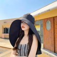 thumbnail image 3 of Wide Brim Sun Hat Women's Sun Hat Fishing Hat Travel Beach Outdoor Sports, 3 of 6