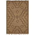 thumbnail image 2 of Hauteloom Jame Jute Hallway, Kitchen Runner Rug - Bohemian, Transitional - Tan, Dark Brown, Charcoal - 2'6" x 8', 2 of 11