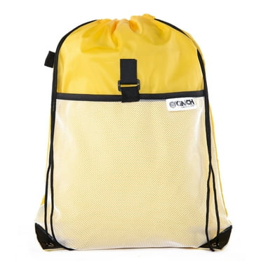 Lightweight Reusable Fold Up Bags | Packable Backpacks, Reusable Drawstring Bag With Attached Fold Up Pocket