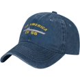 thumbnail image 1 of USS America CV-66 Baseball Cap Dad Hat Adjustable Classic Cotton Low Profile Hat Men, 1 of 7
