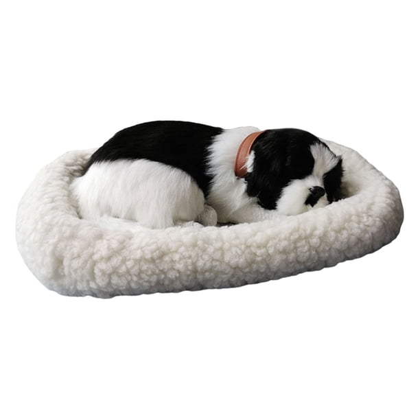 Juguetes de peluche para dormir con decoración de estante de de Border collie Sunnimix Gato durmiendo respirando