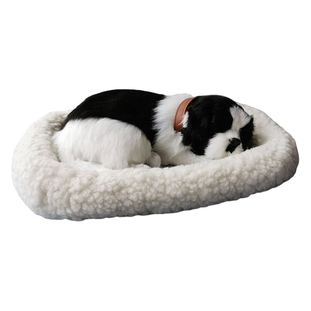 Juguetes de peluche para dormir con decoración de estante de de Border collie Sunnimix Gato durmiendo respirando